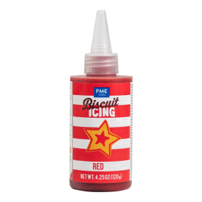 Icing Pronto a Usar Vermelho - 120gr